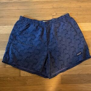 Purple Design Patagonia Baggies Shorts, 5 inches, Size Medium